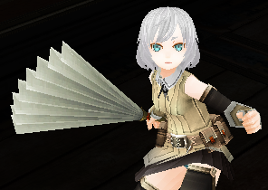 Accordion-Fold Sword