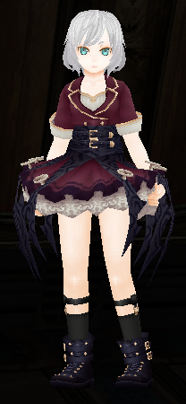 Magical Crimson Moon Garb