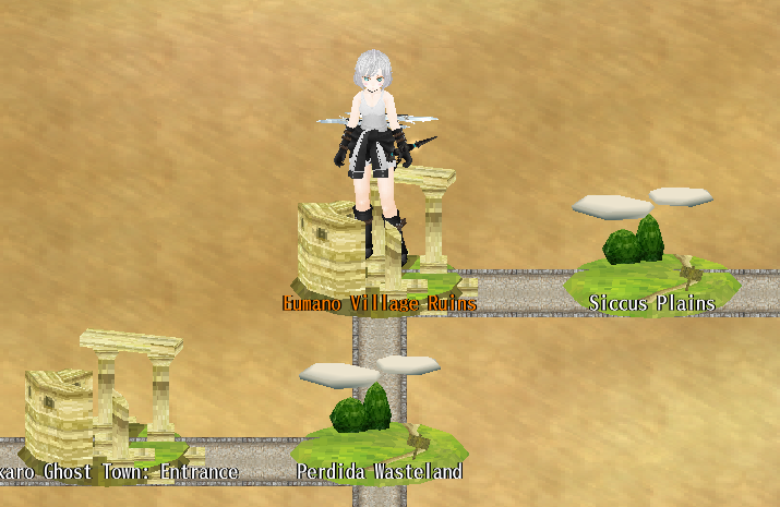 Eumano Village Ruins Central